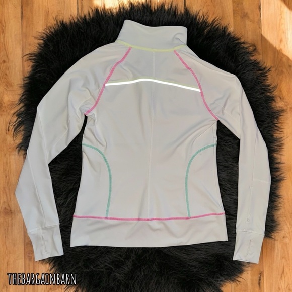 !!SALE!! Fila Sport Women’s White Athletic Performance Track Zip-Up Jacket (S) - Picture 3 of 3